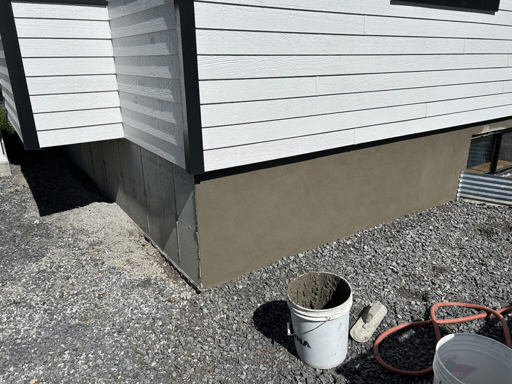 crépi extérieur